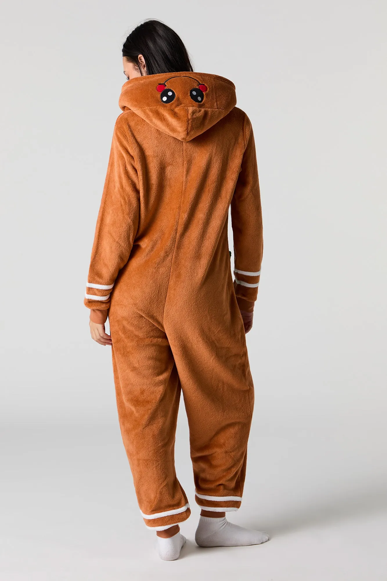 3D Gingerbread Woman Plush Onesie