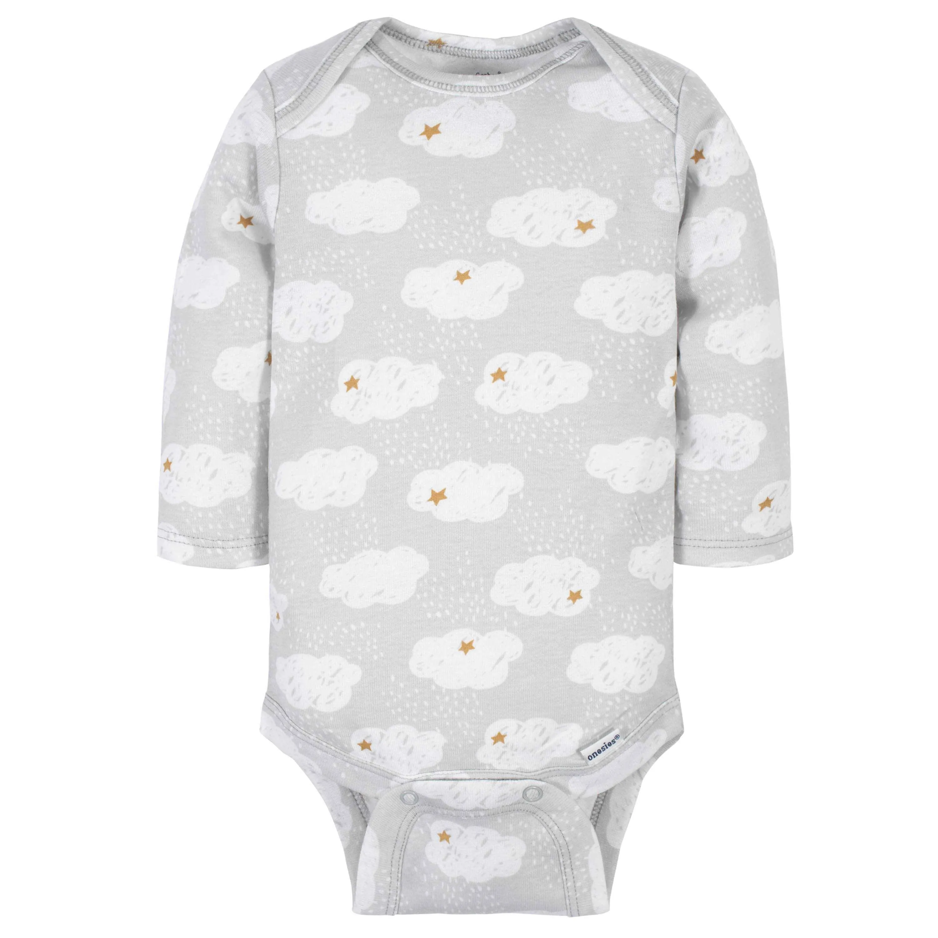 6-Pack Baby Neutral Sheep Long Sleeve Onesies® Bodysuits