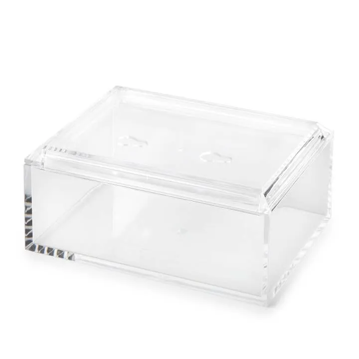 ACRYLIC JEWELRY BOX WITH 5X7 PHOTO FRAME LID