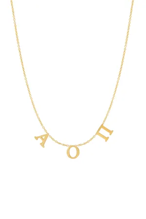 Alpha Omicron Pi Necklace