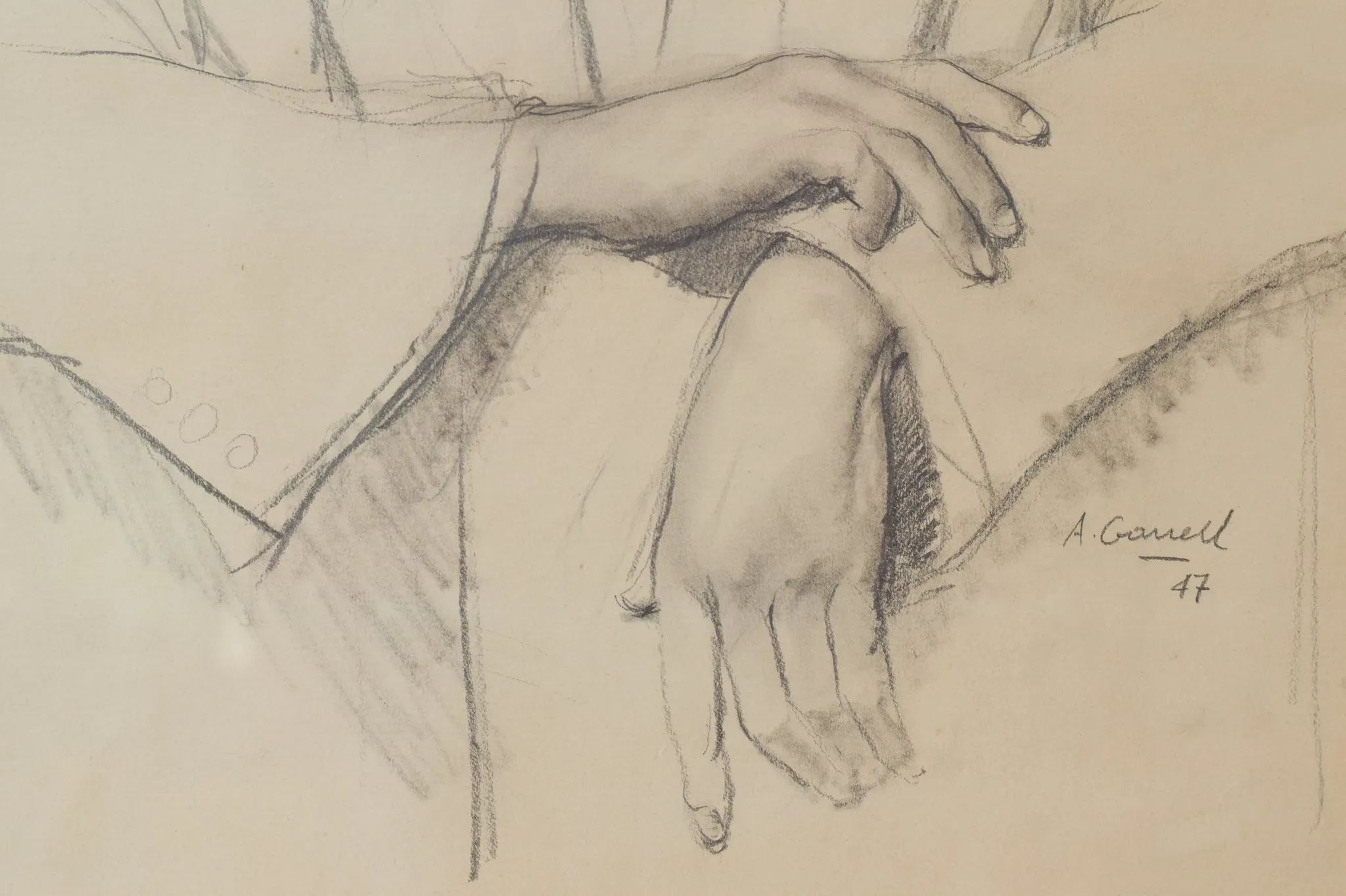 Amador Garrell i Soto - Pencil study of a Imam