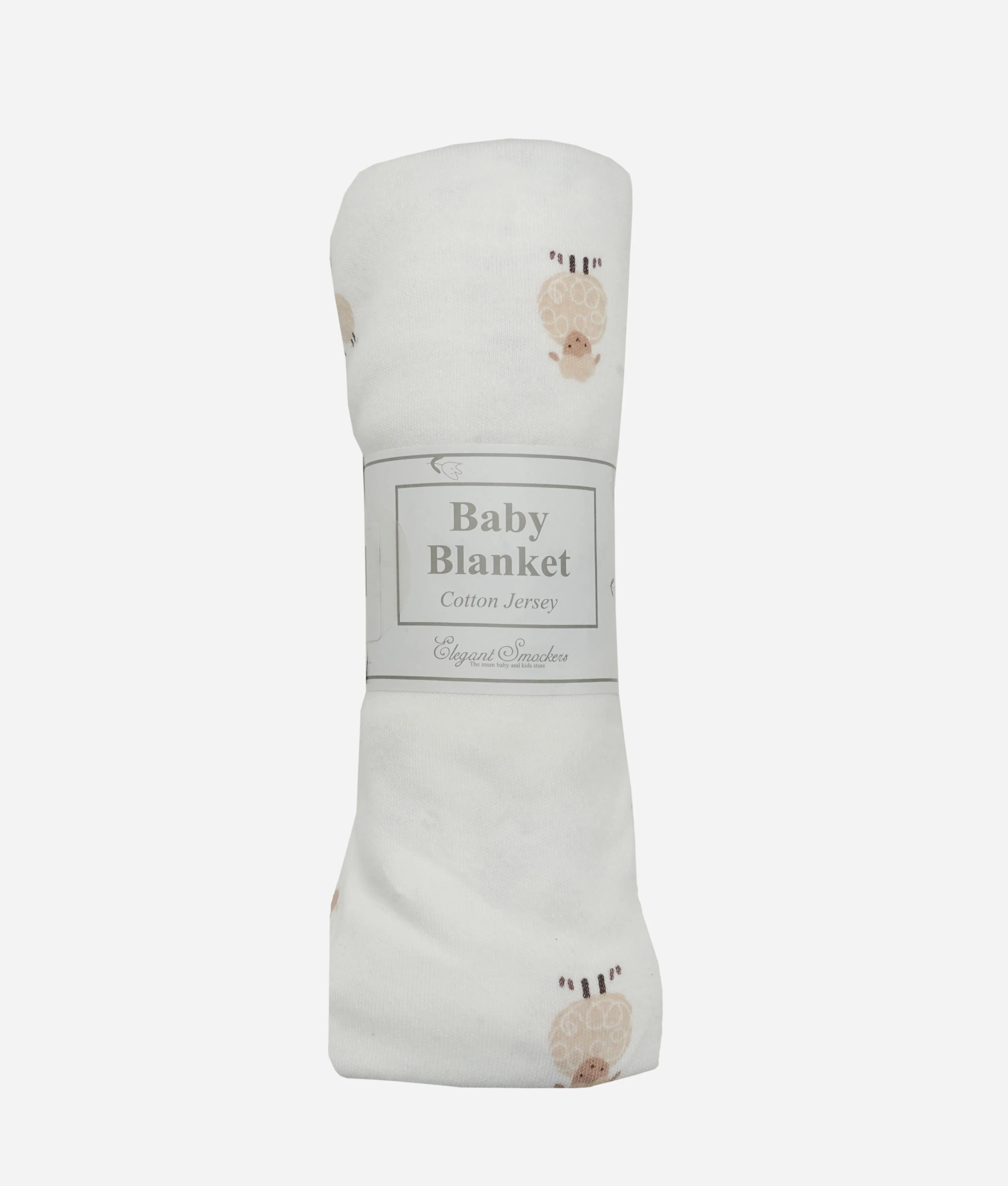 Baby Blanket  -  Beige Sheep