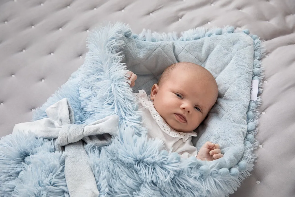 Baby Blanket - Powder Blue - Koochiwrap™️