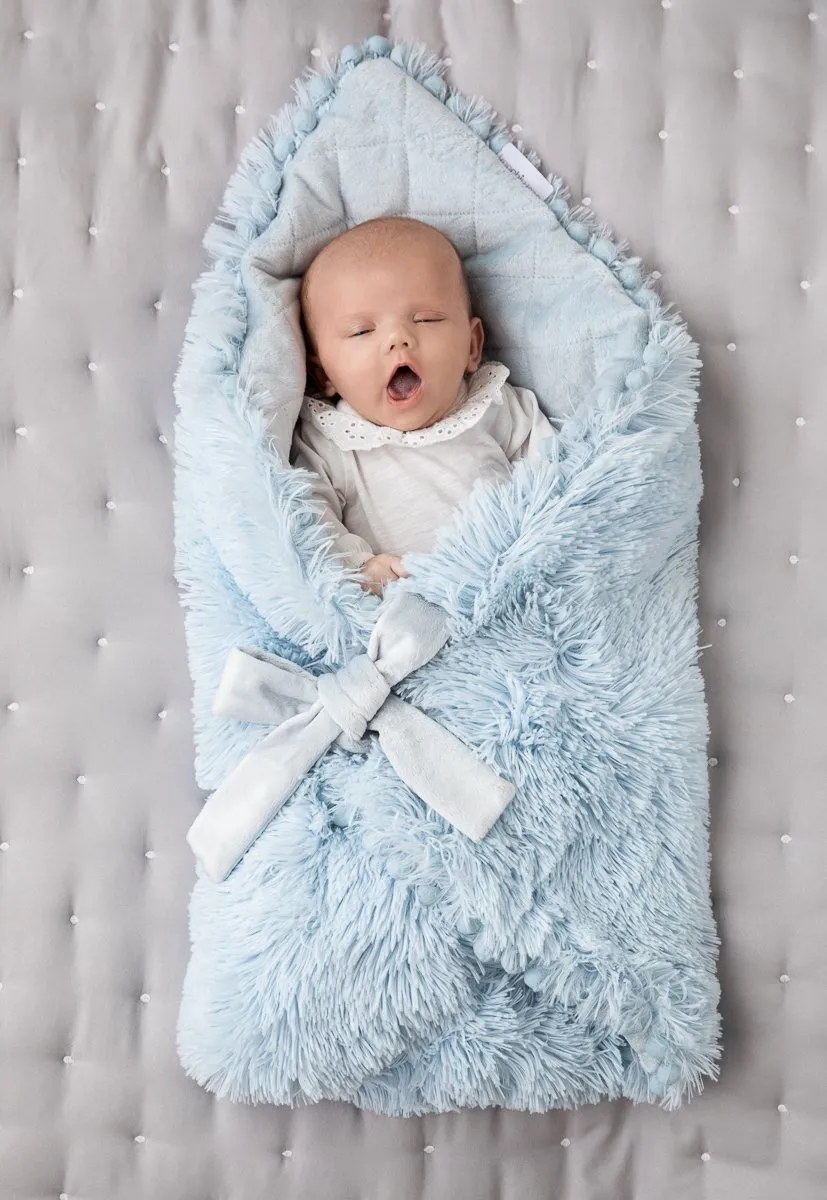 Baby Blanket - Powder Blue - Koochiwrap™️