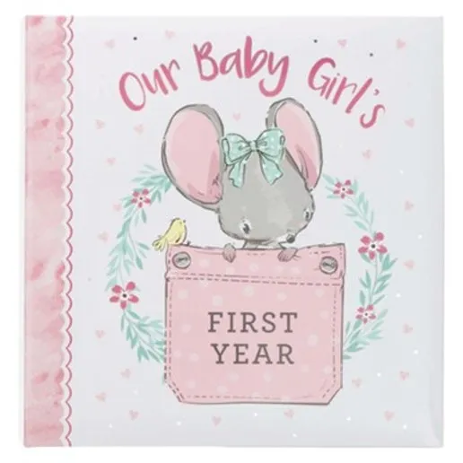 Baby Memory Book - Our Baby Girl's First Year - MBB013