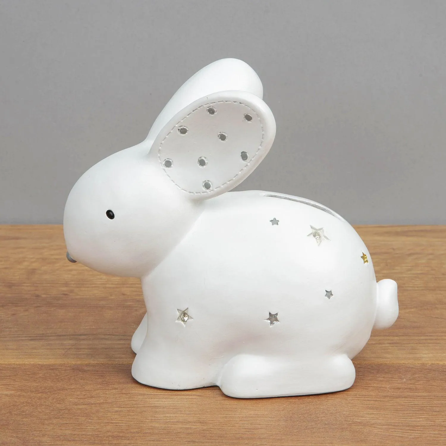 Bambino Rabbit & Stars Money Box