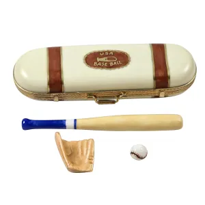 Baseball Case Glove Bat Ball