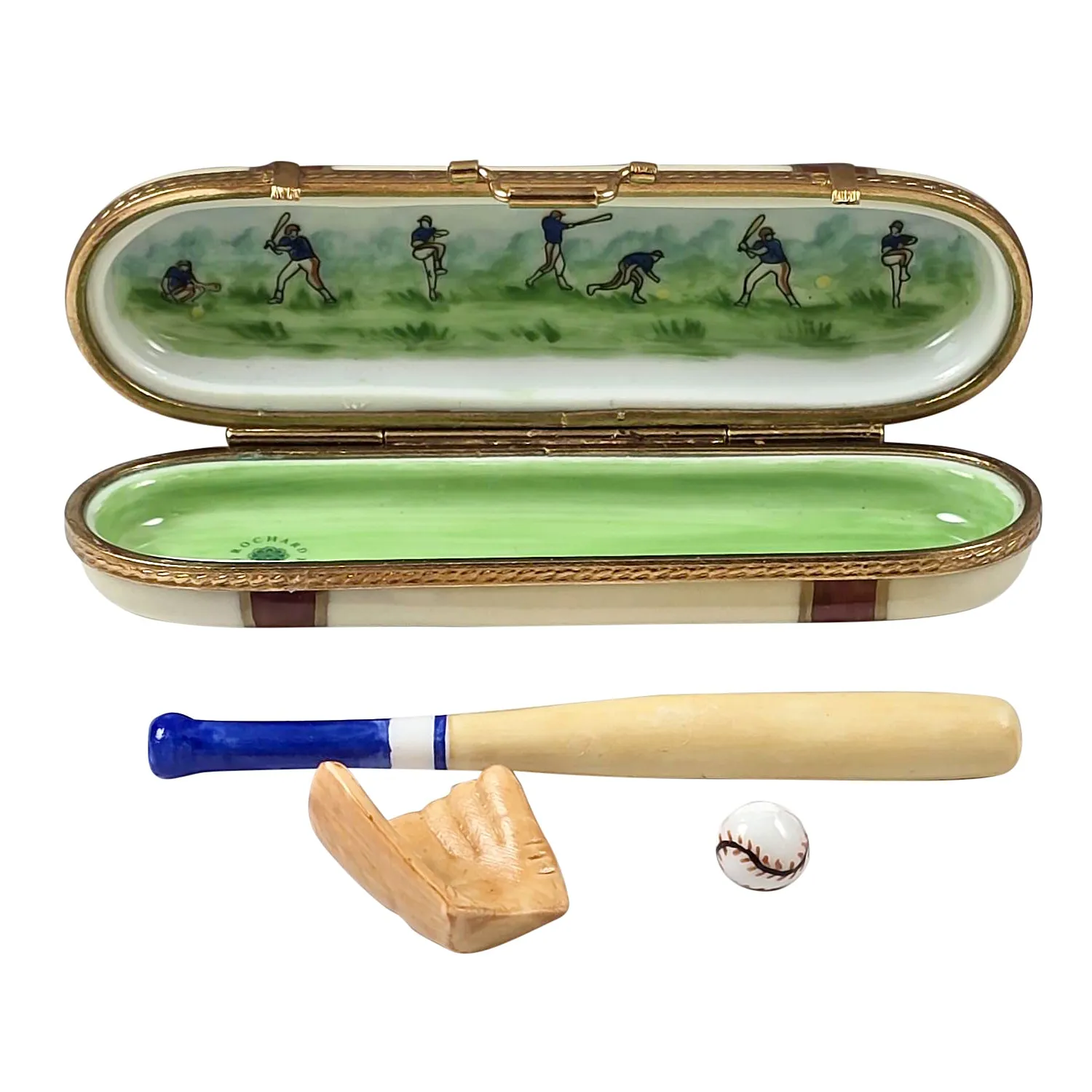 Baseball Case Glove Bat Ball