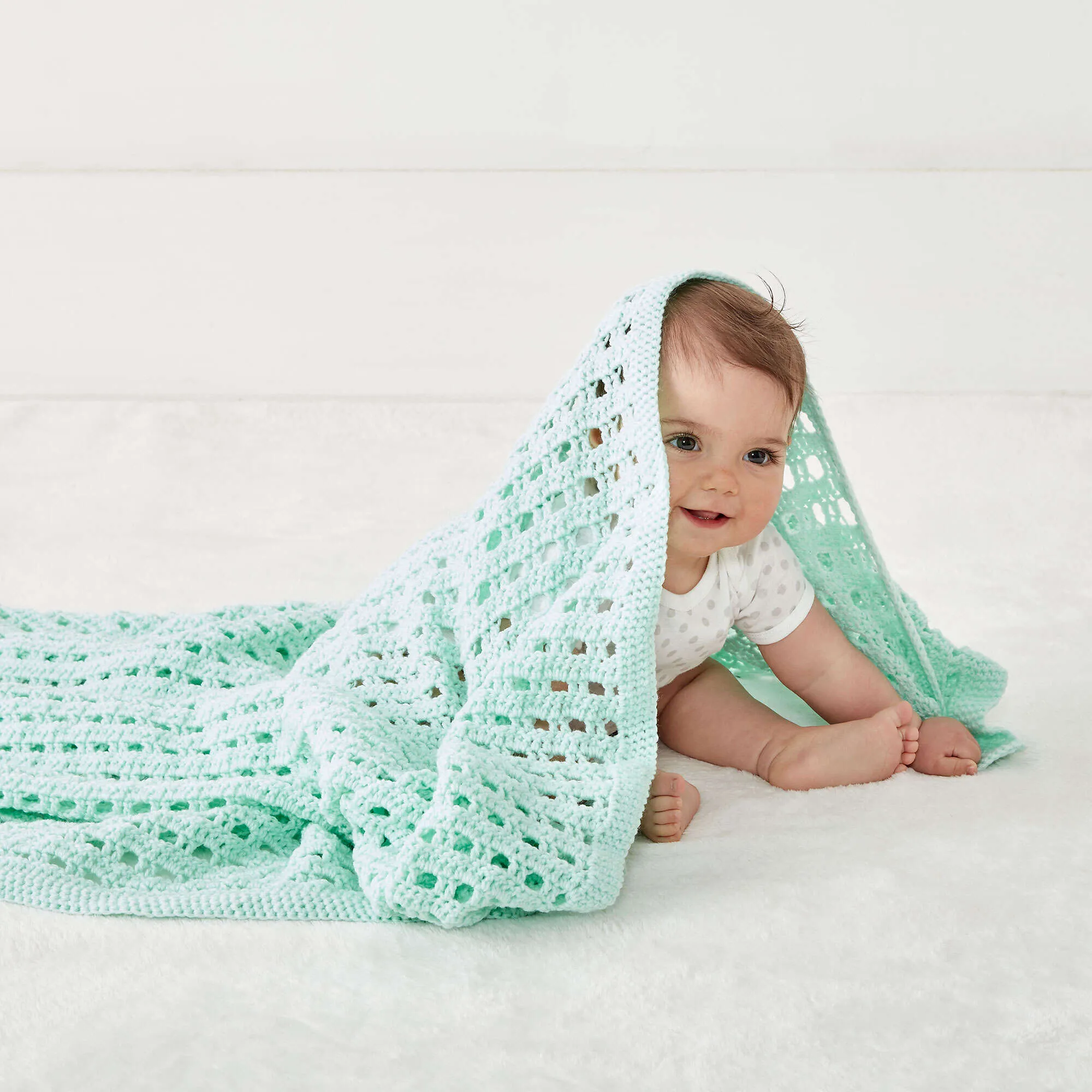 Bernat Crochet Happy Baby Blanket