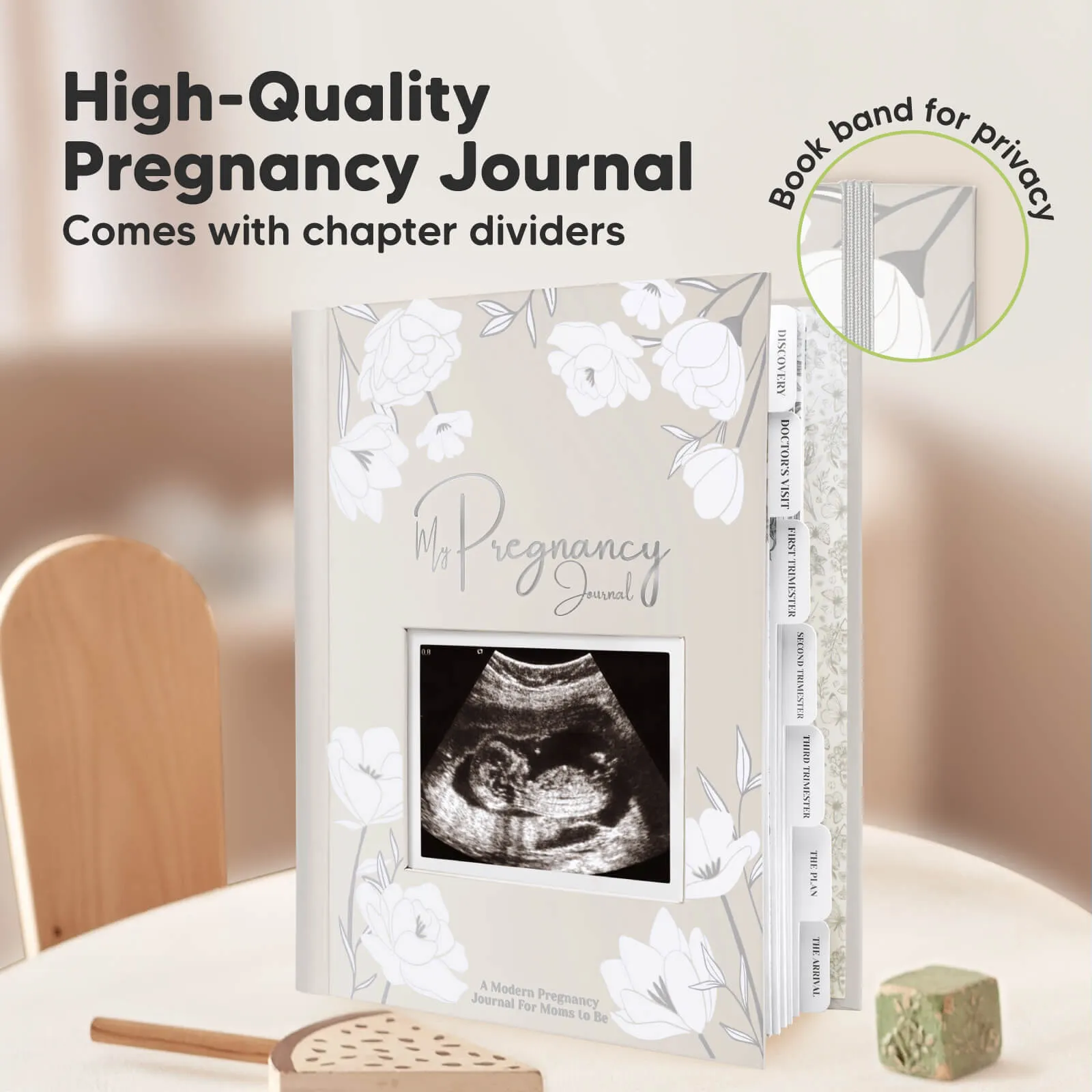 Blossom Pregnancy Journal (Clay)