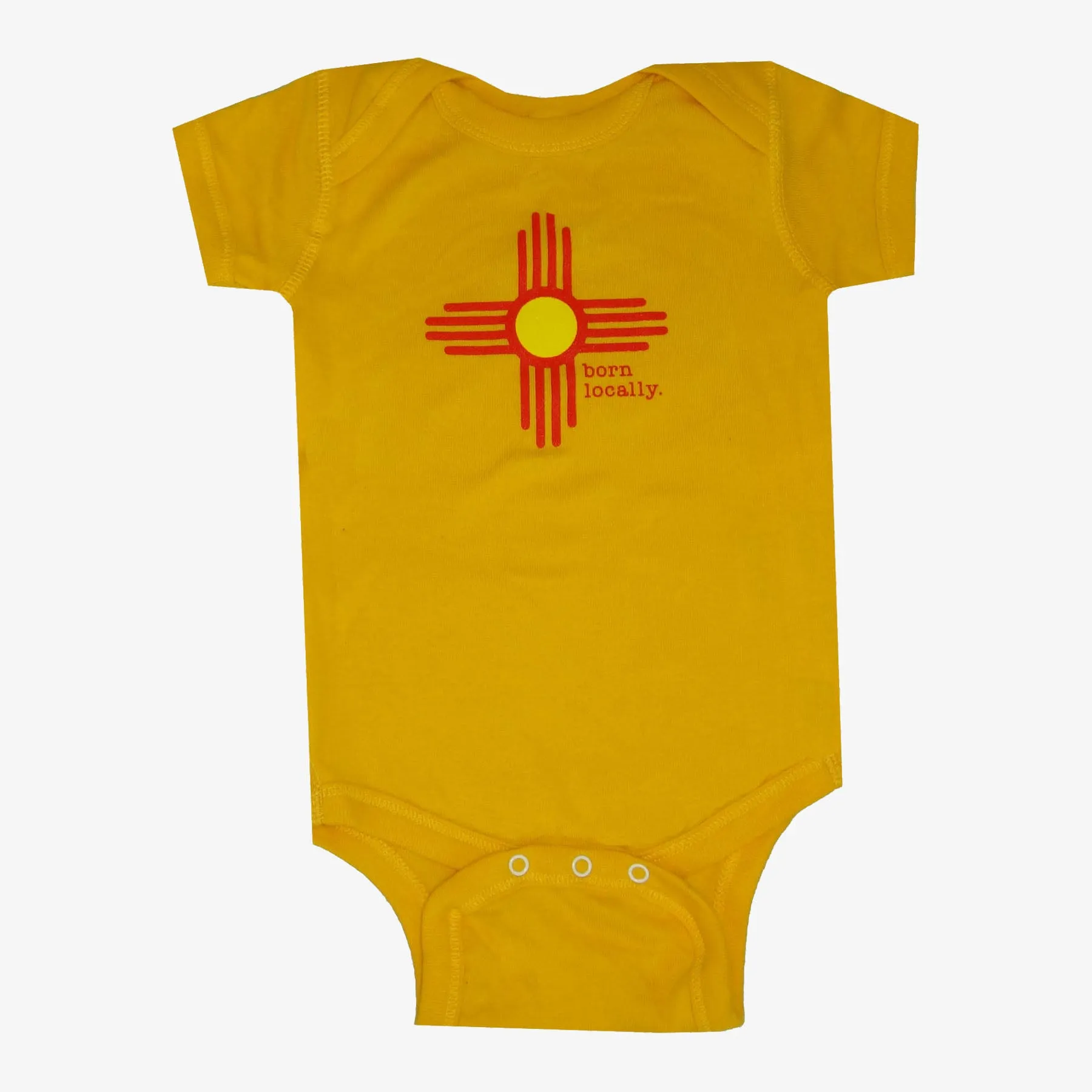 Born Locally New Mexico Zia Onesie