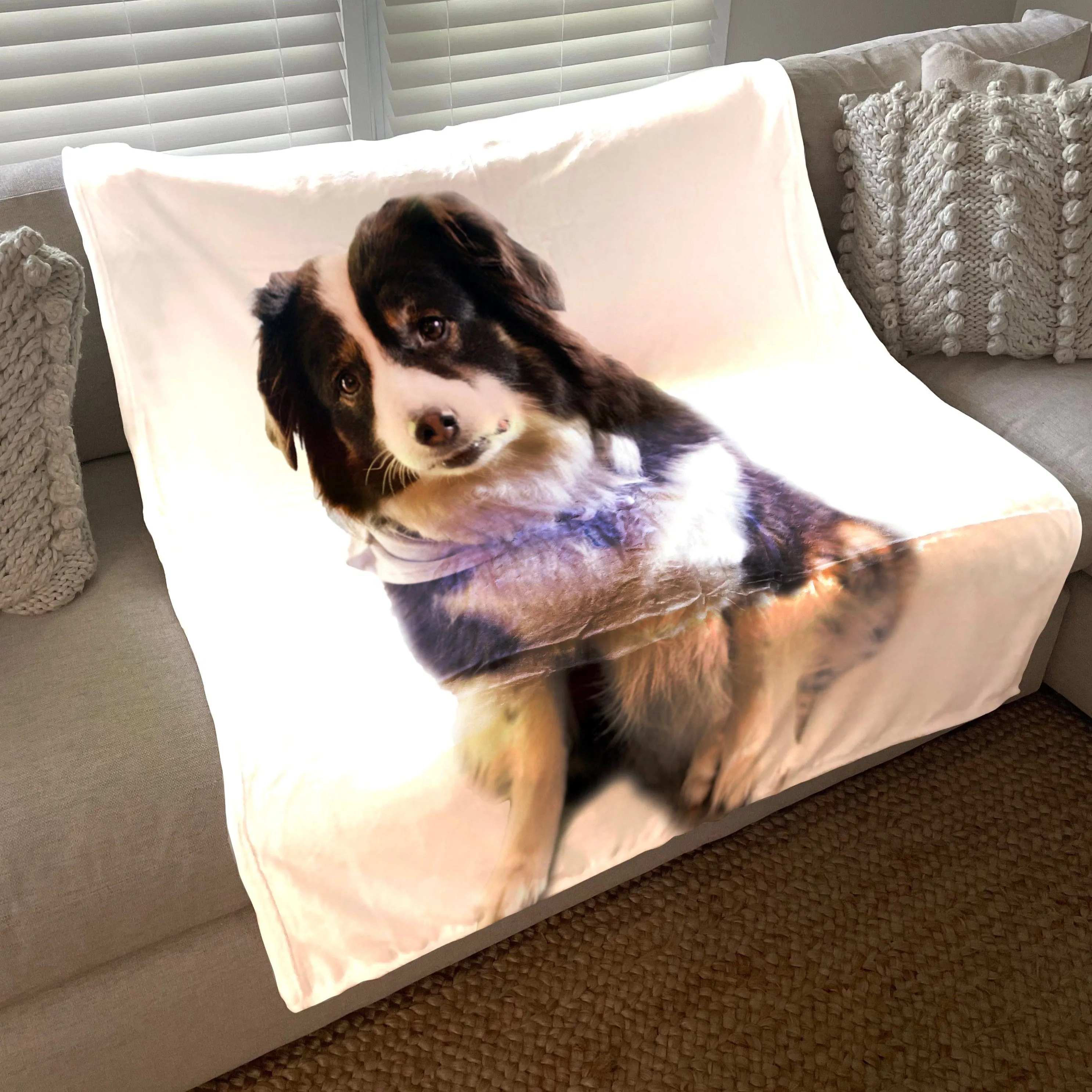 Build Your Own Design Custom Photo Collage Blanket | Blanket Personalized With Your Pictures