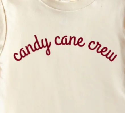 Candy Cane Crew Tshirt