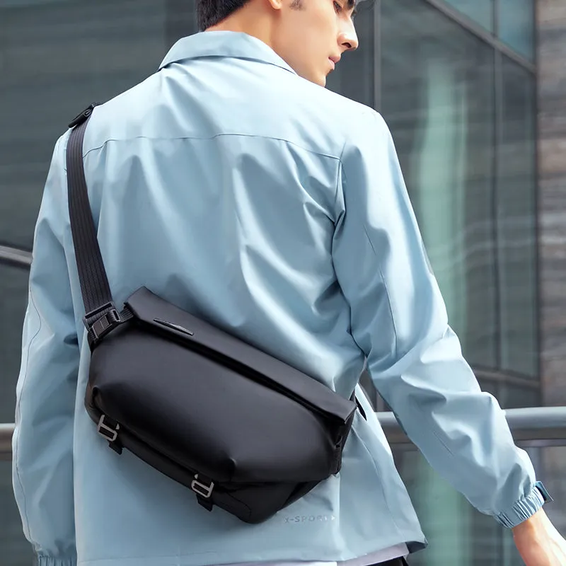 Casual II: Leather Waterproof Scratch-Resistant Stylish Messenger Bags