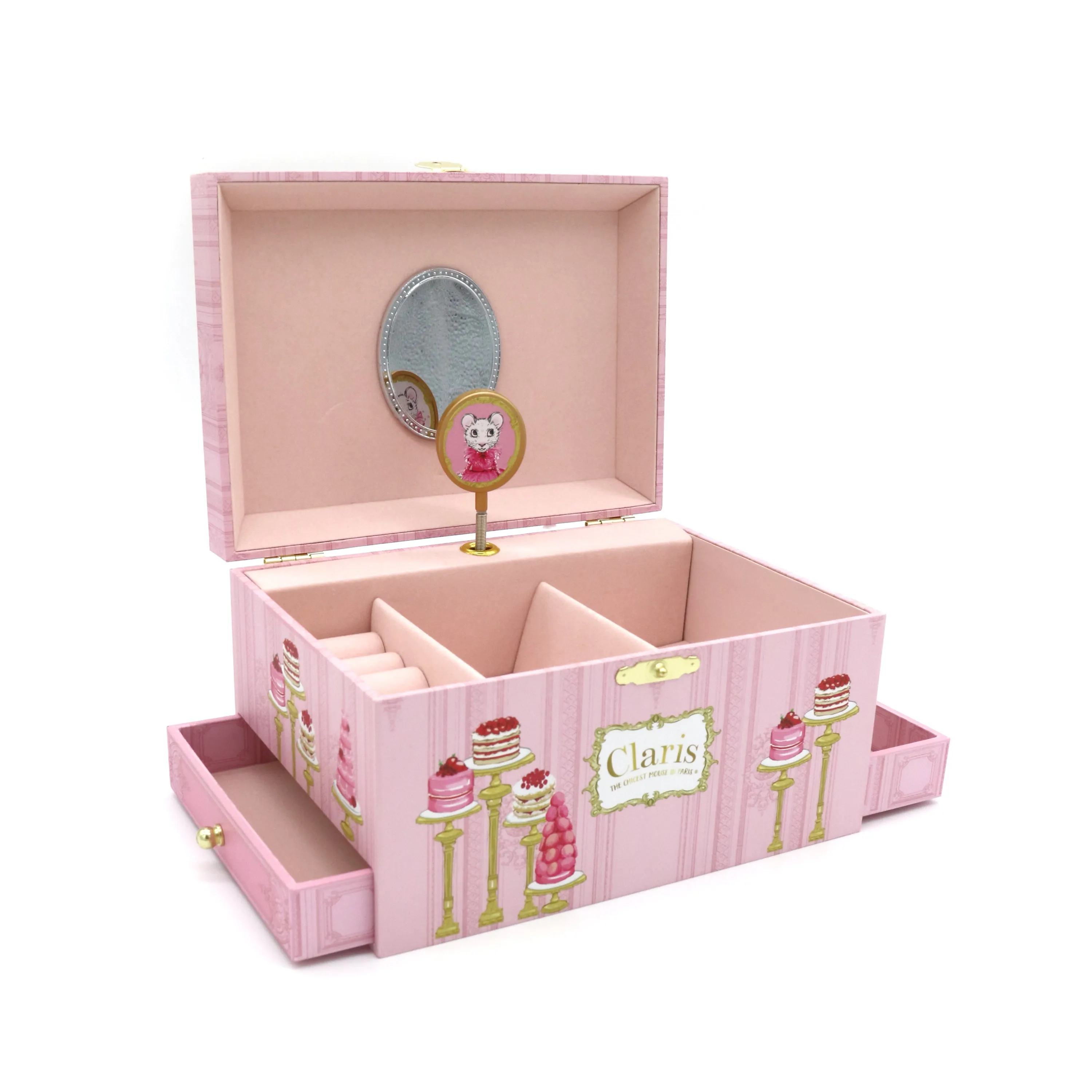 Claris Musical Jewellery Box