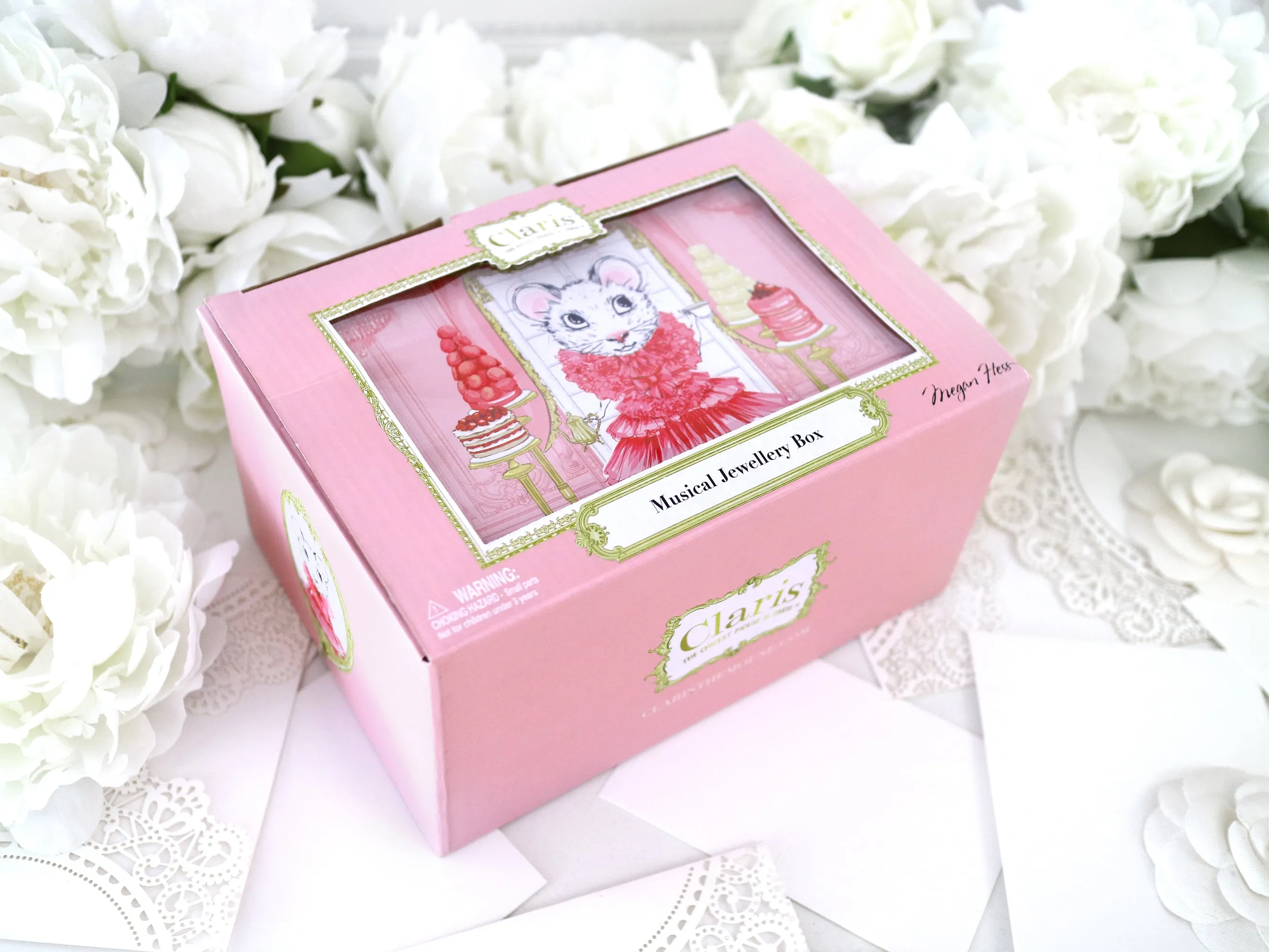 Claris Musical Jewellery Box