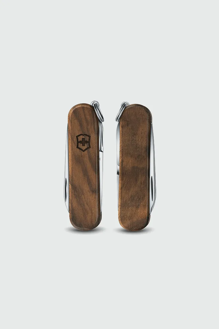 Classic SD Wood Pocket Knife - Walnut Wood