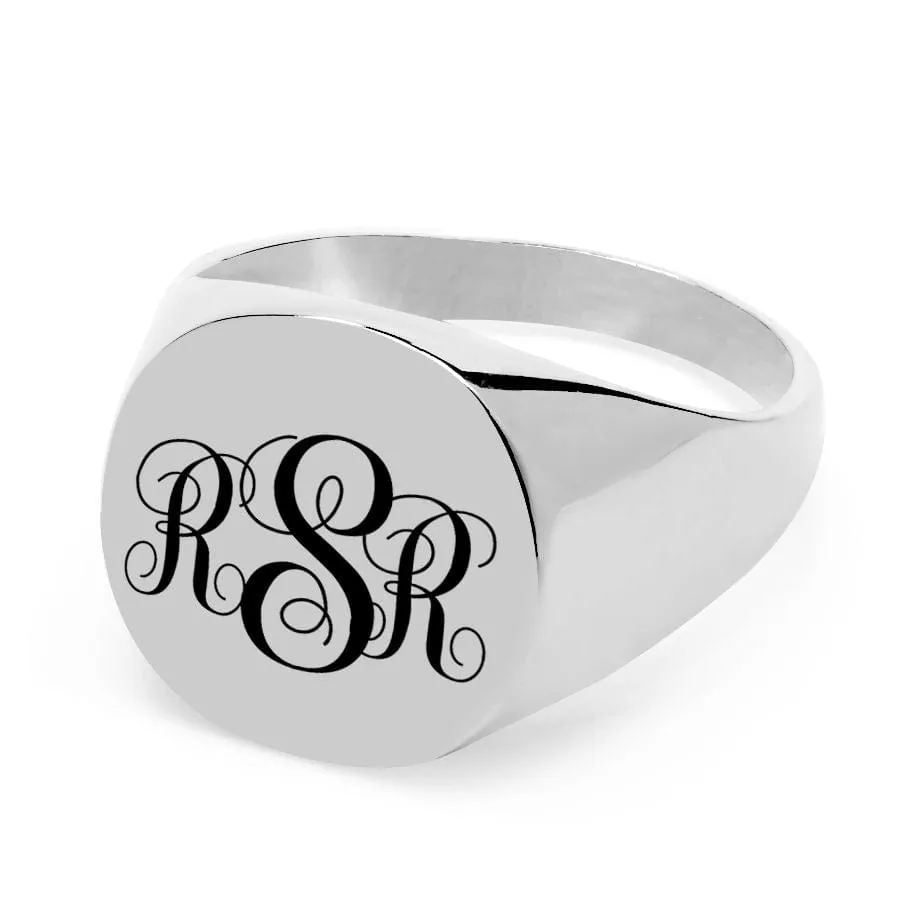 Classic Signet Monogram Ring