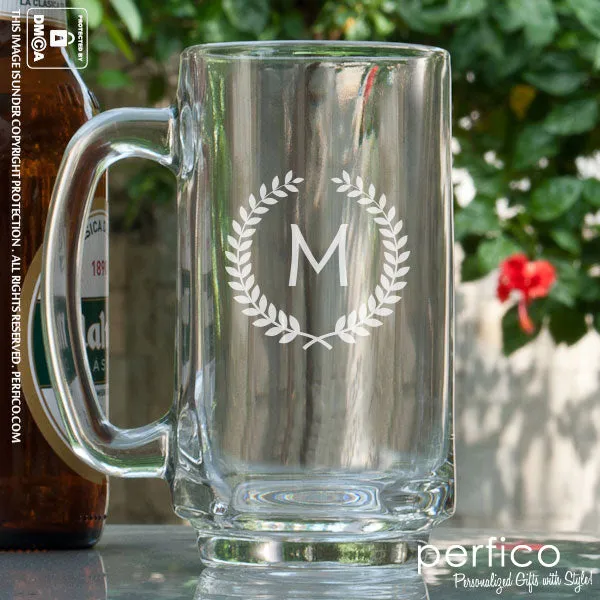 Crest © Personalized Beer Mugs - SET of 2