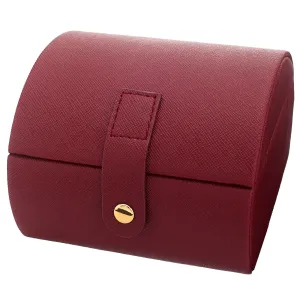 Crimson Charm Watch & Jewelry Case