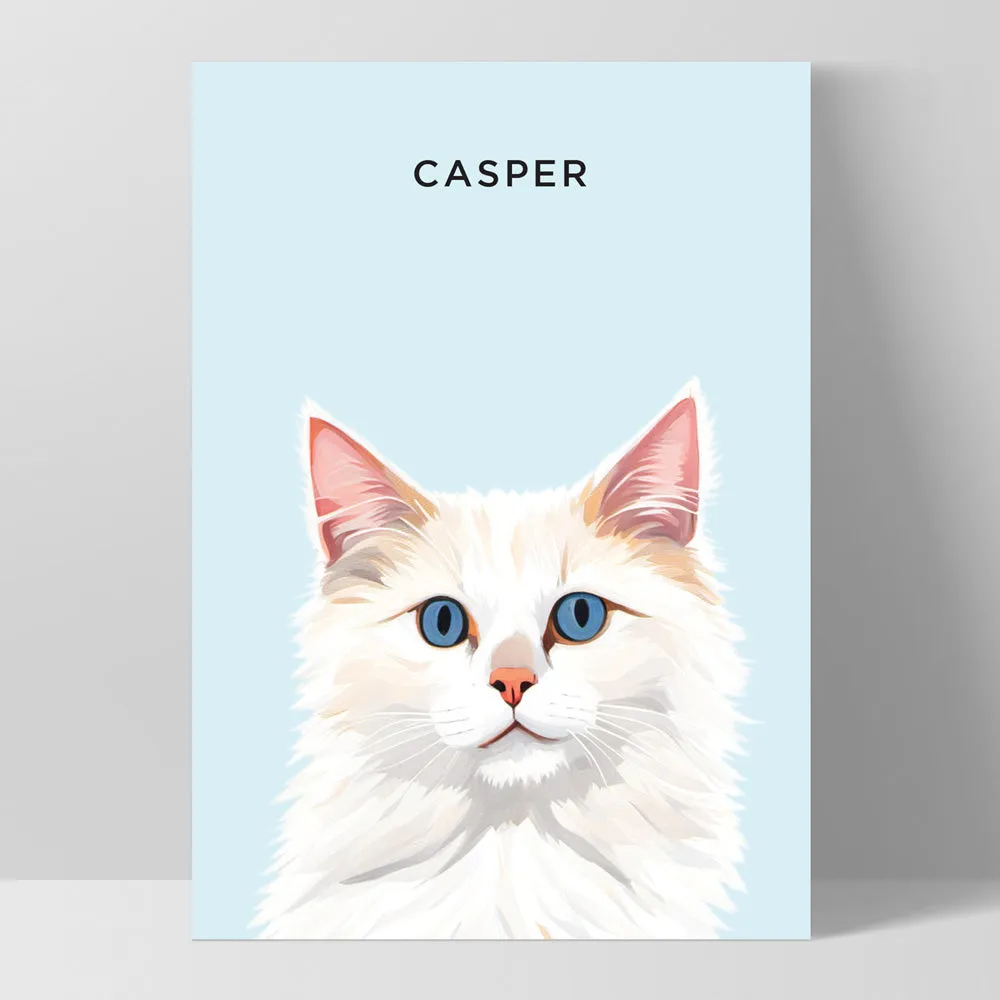 Custom Cat Portrait | Illustration - Art Print