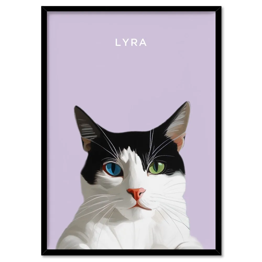 Custom Cat Portrait | Illustration - Art Print