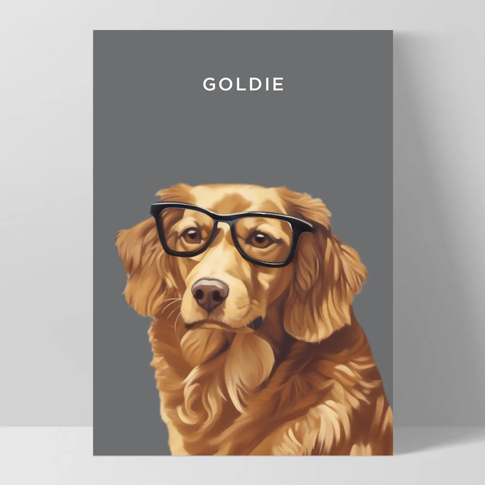 Custom Dog Portrait | Illustration - Art Print