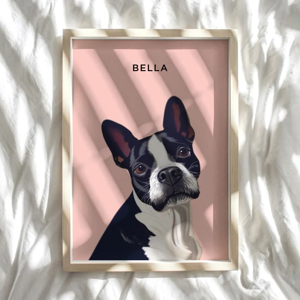 Custom Dog Portrait | Illustration - Art Print