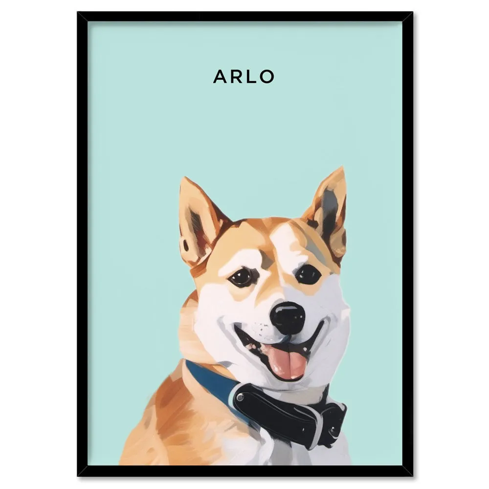 Custom Dog Portrait | Illustration - Art Print