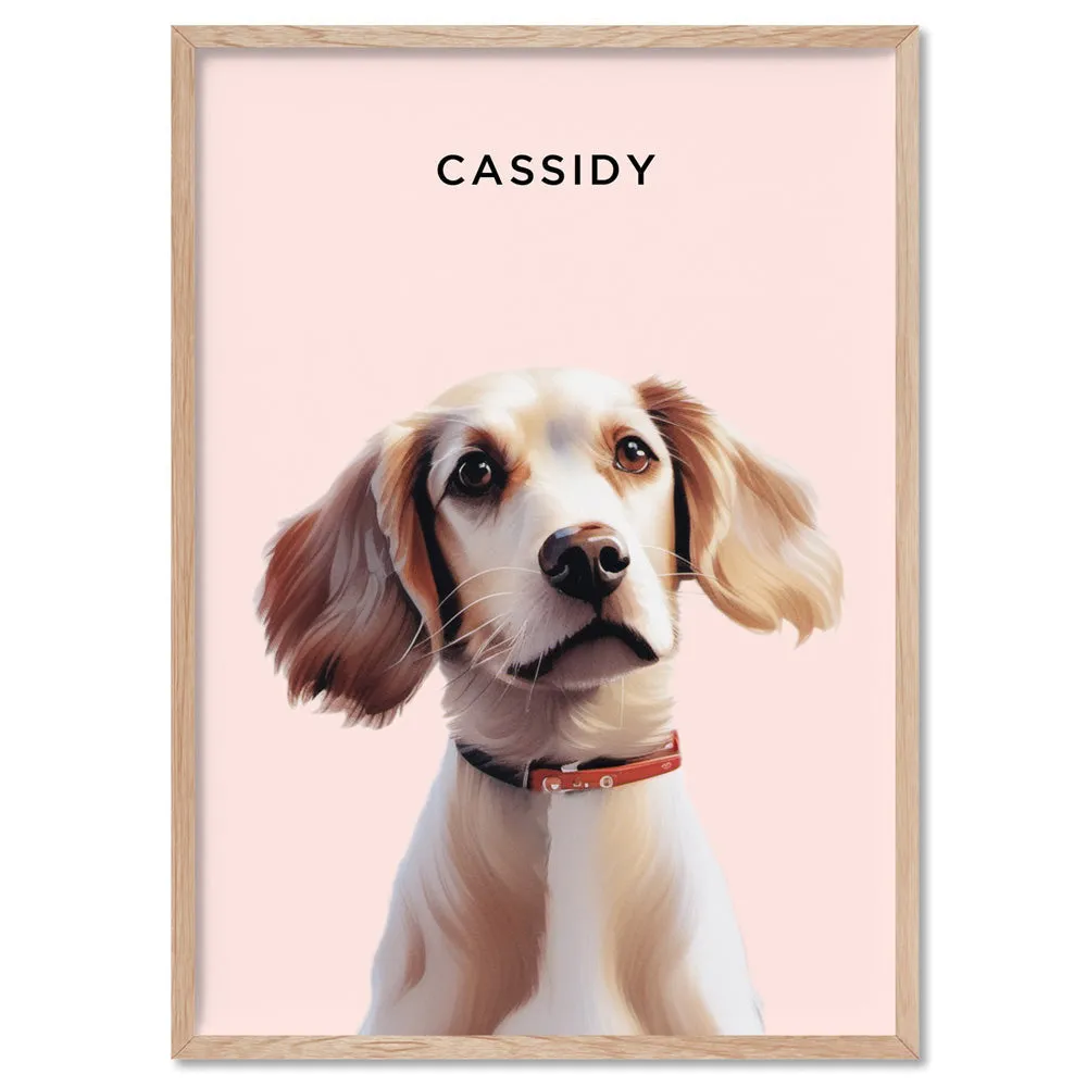 Custom Dog Portrait | Illustration - Art Print