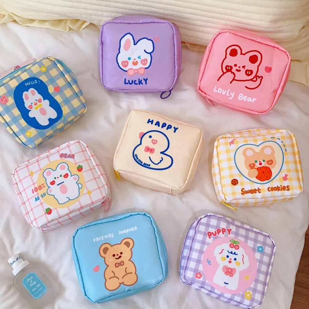 Cute Sanitary Napkin Bag