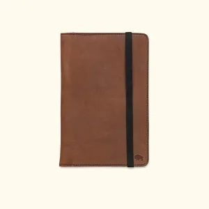 Dakota Leather Journal Cover & iPad Mini Case | Chestnut Brown