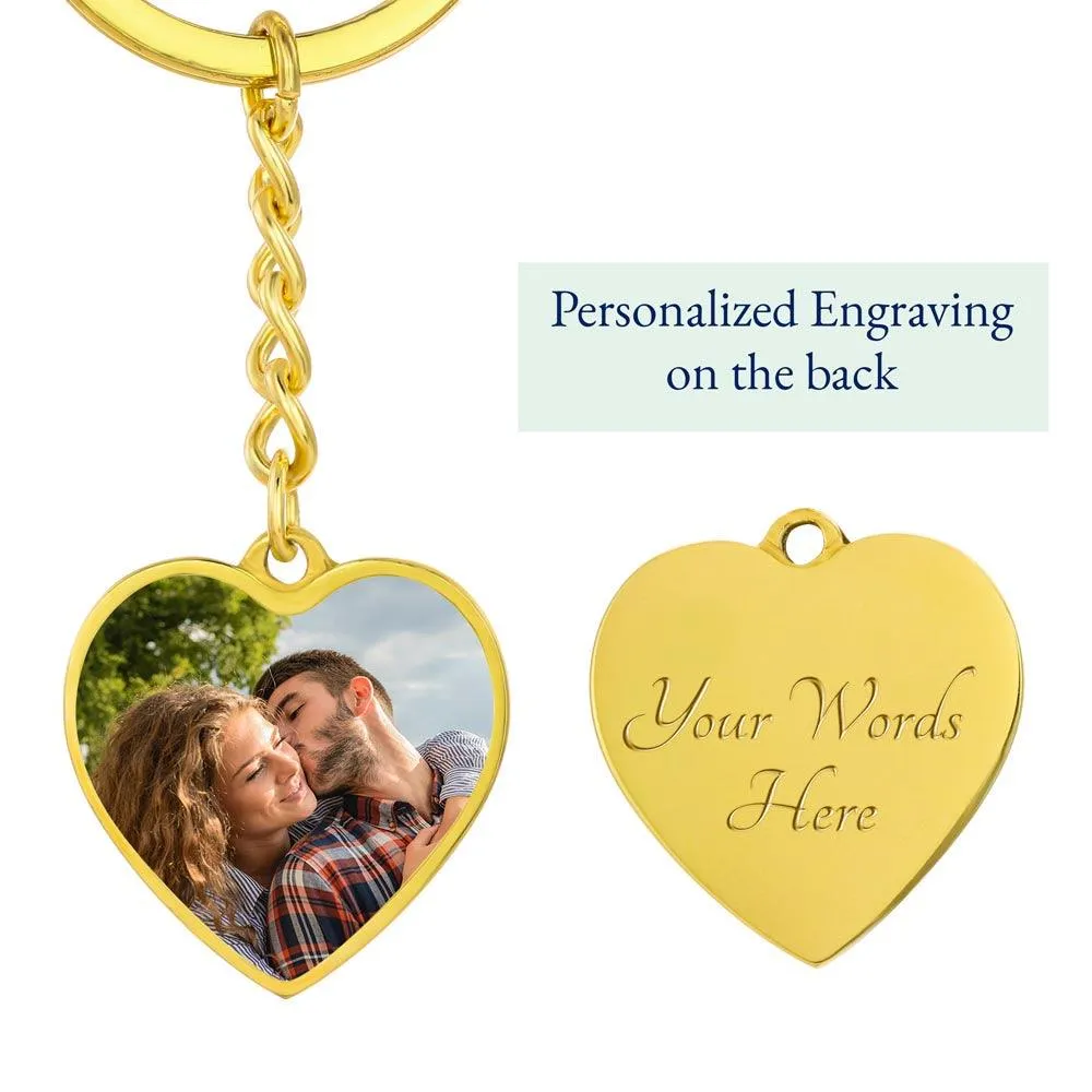 Eternal Embrace Memory Keychain