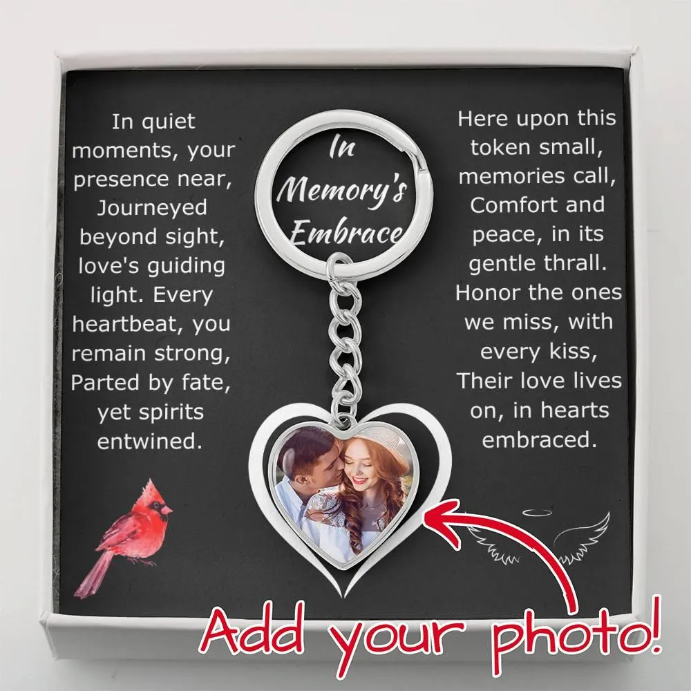 Eternal Embrace Memory Keychain