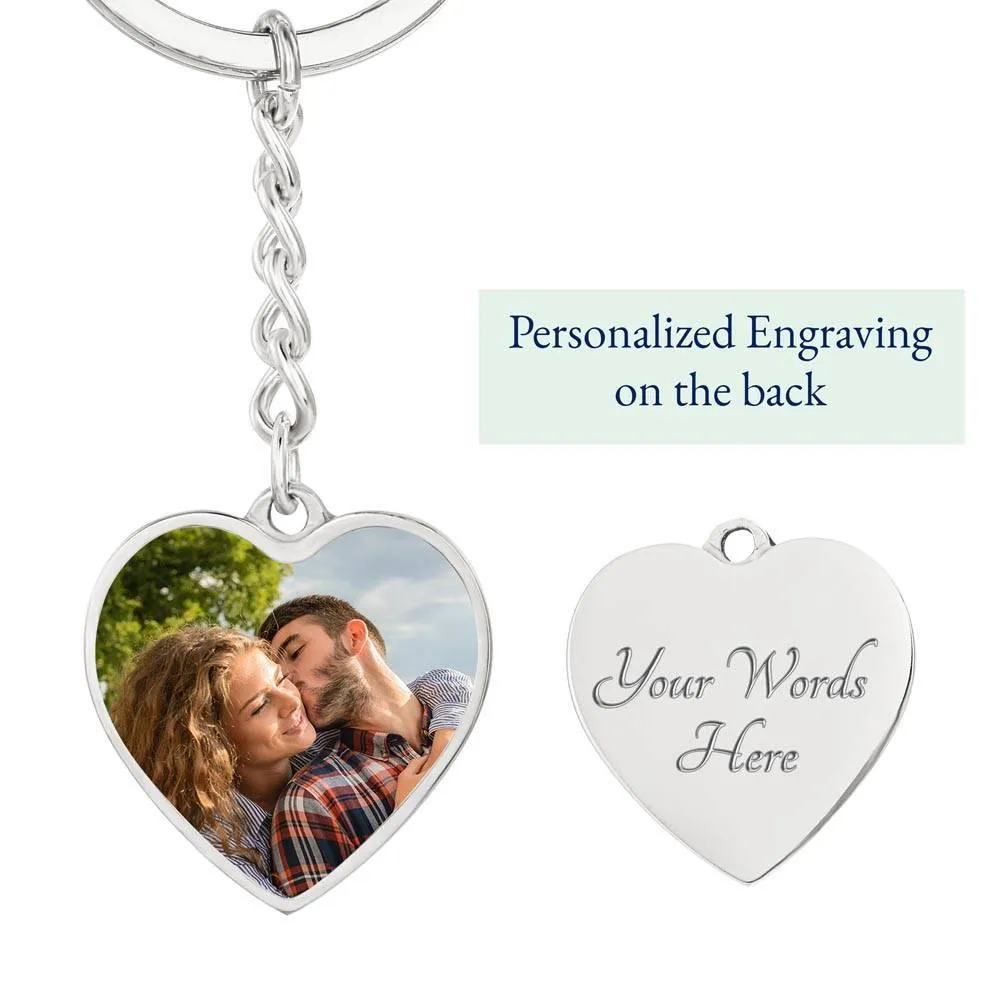 Eternal Embrace Memory Keychain