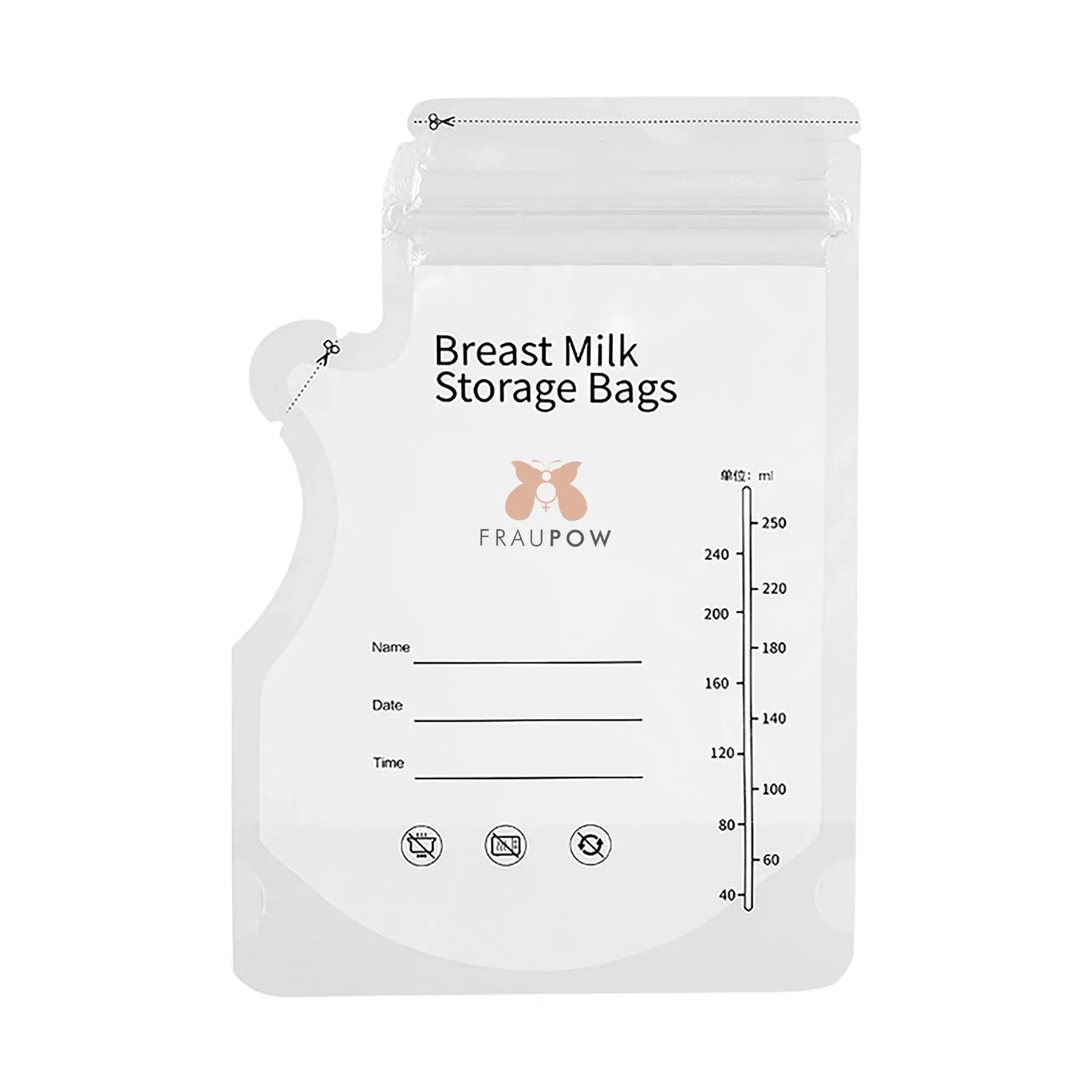 Fraupow Milk Storage Bags (30pk)