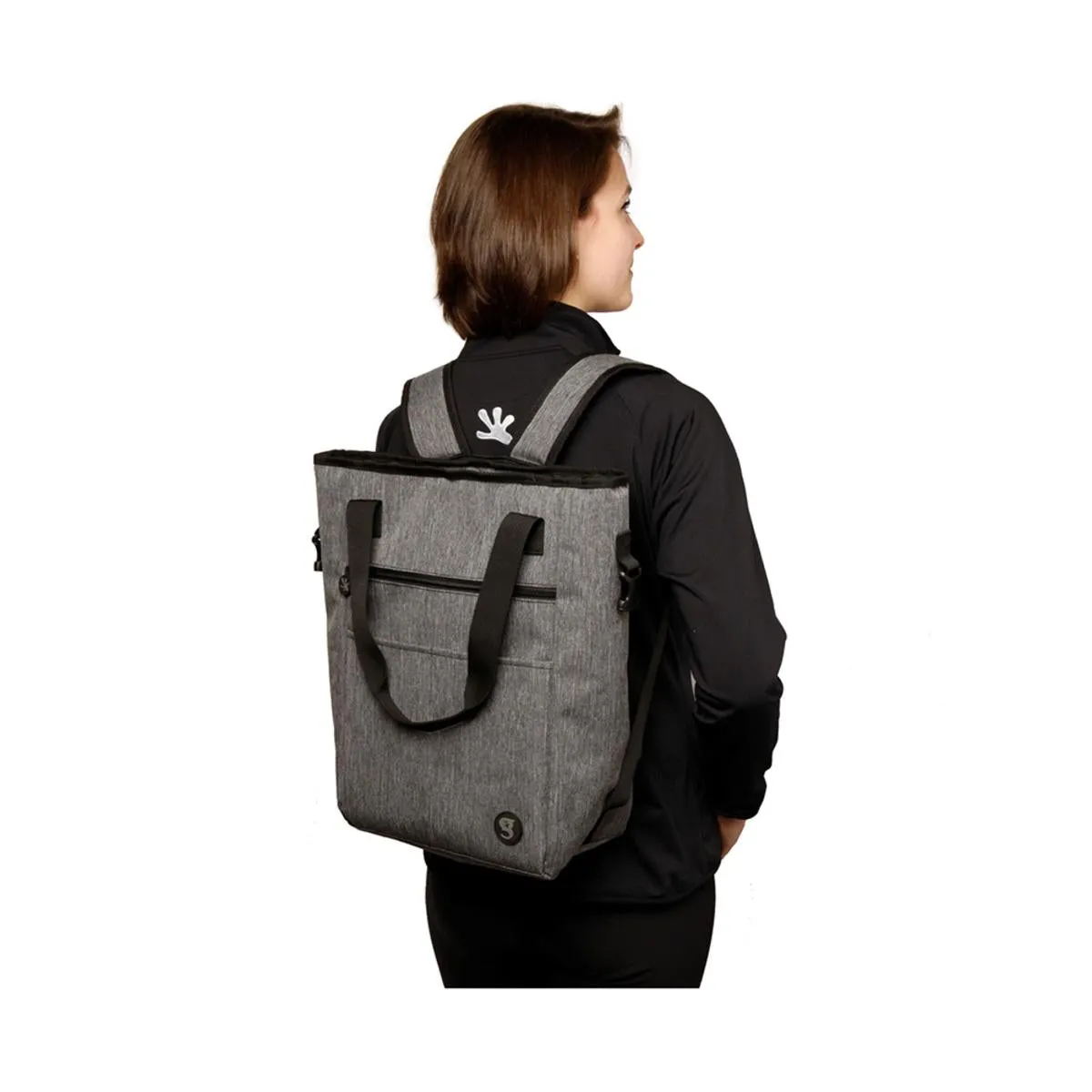 Geckobrands Convertible Tote & Backpack - Everyday Grey