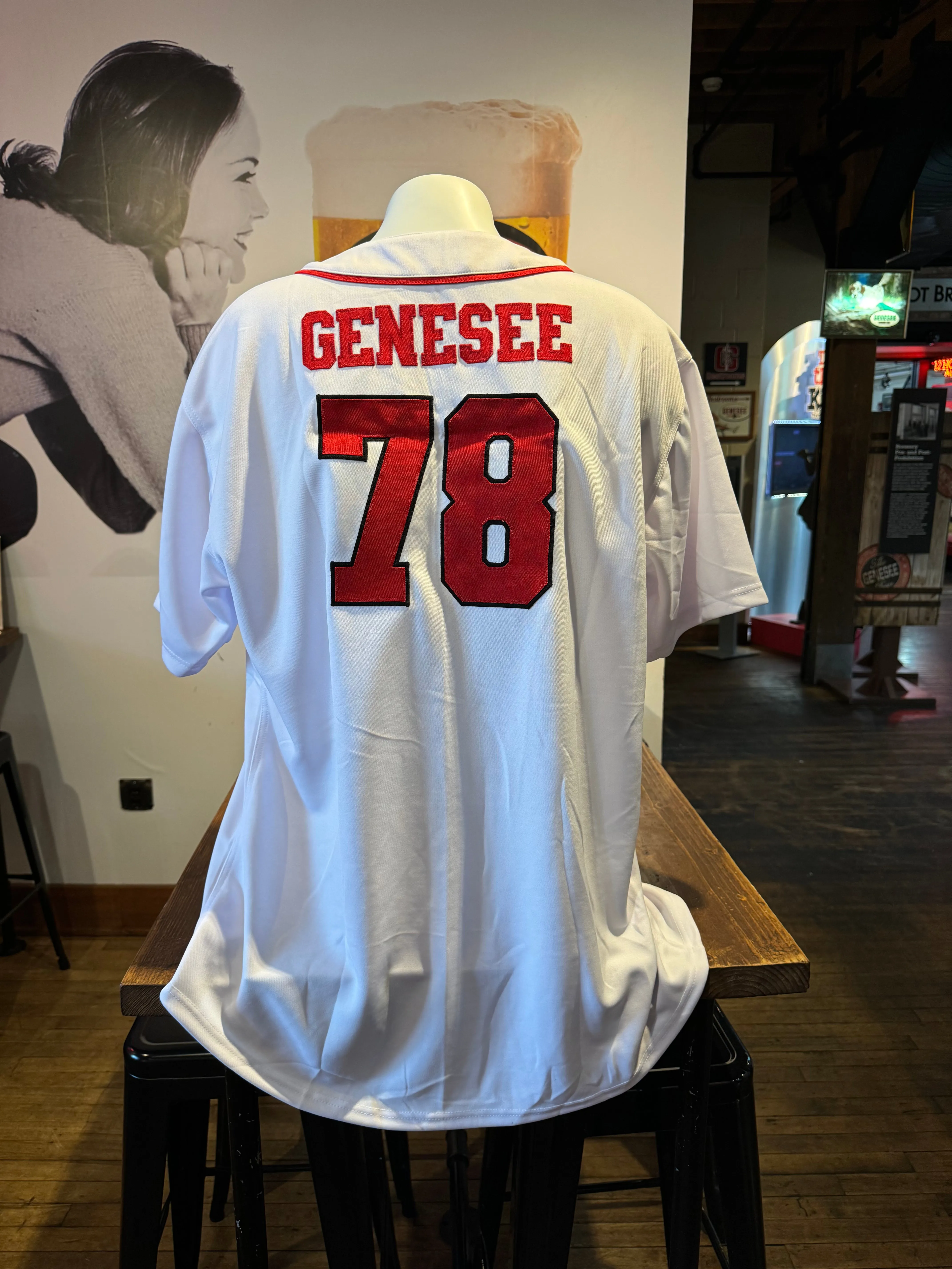 Genesee Beer Baseball Jersey