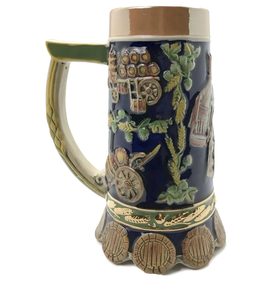 German Bier Brewers Collectible .85L Ceramic Beer Stein