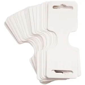 Get Organized™ Fold Over Display Cards Cream 1.87 x 5 inches 24 assorted size