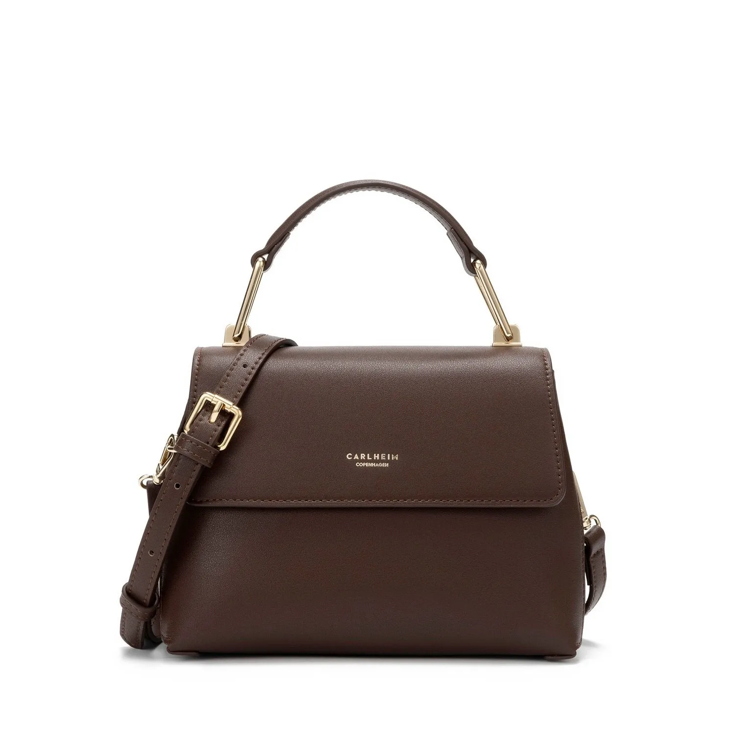 Grace Genuine Leather Handbag (Brown)