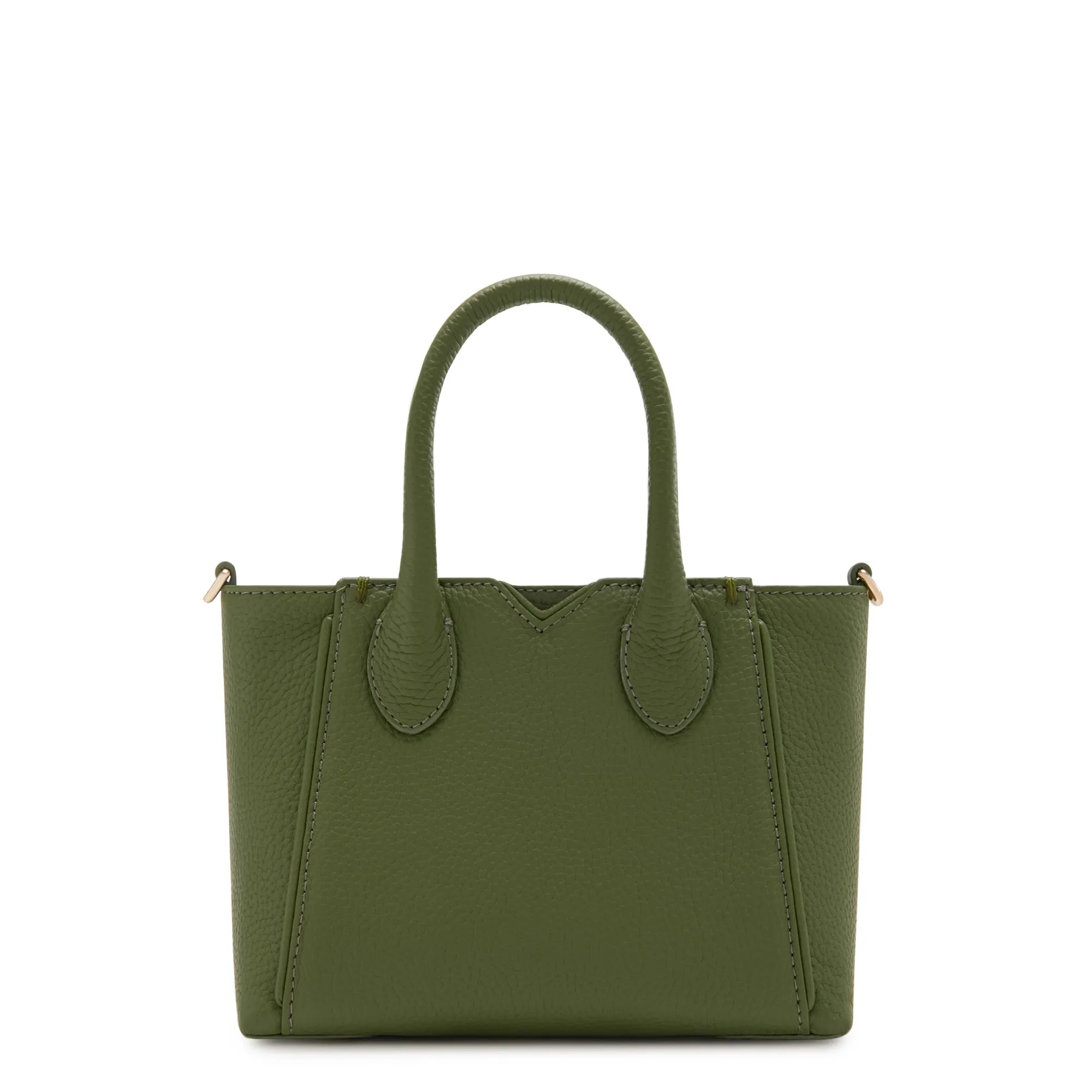 Honoré Cloe Mini green calfskin leather handbag