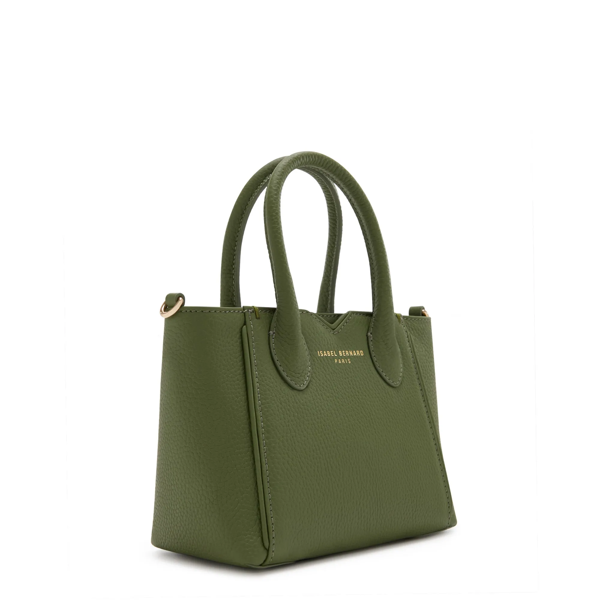 Honoré Cloe Mini green calfskin leather handbag