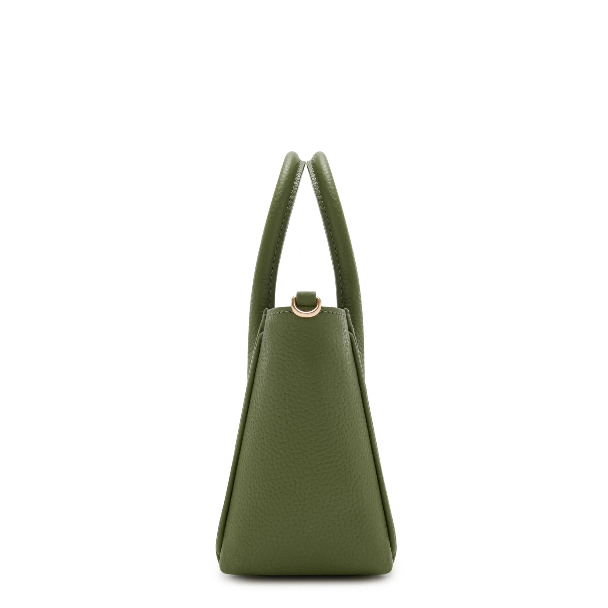 Honoré Cloe Mini green calfskin leather handbag