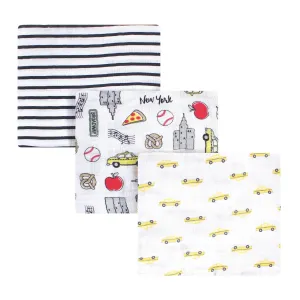 Hudson Baby Cotton Muslin Swaddle Blankets, Nyc