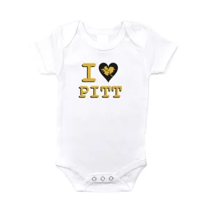 I LOVE PITT Pittsburgh Onesie