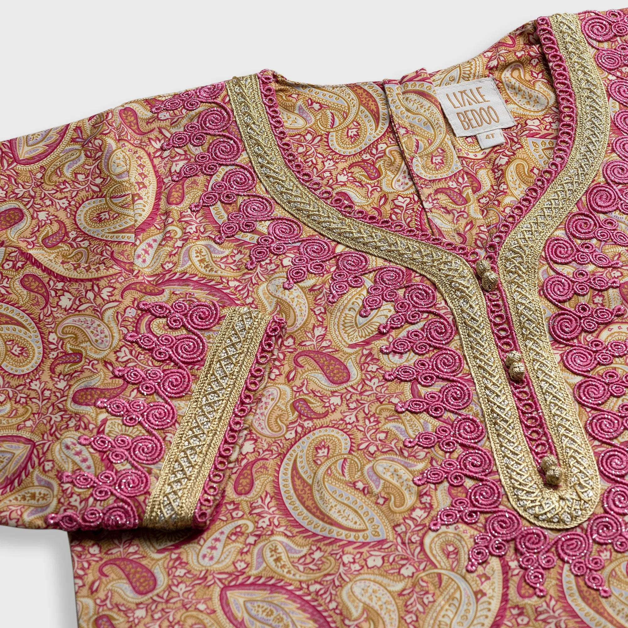 Jalabiya Onesie Ghaliya Paisleys Collection - Maroon