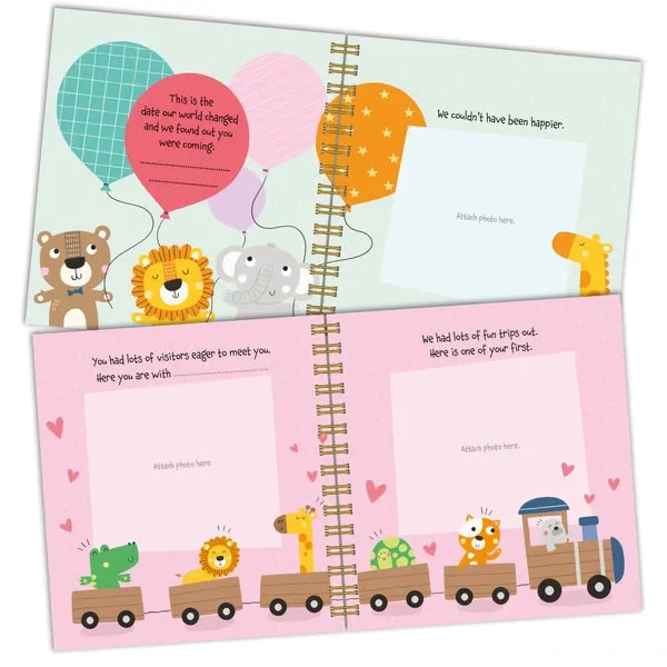 Keepsake Baby Scrapbook - Bump to Baby