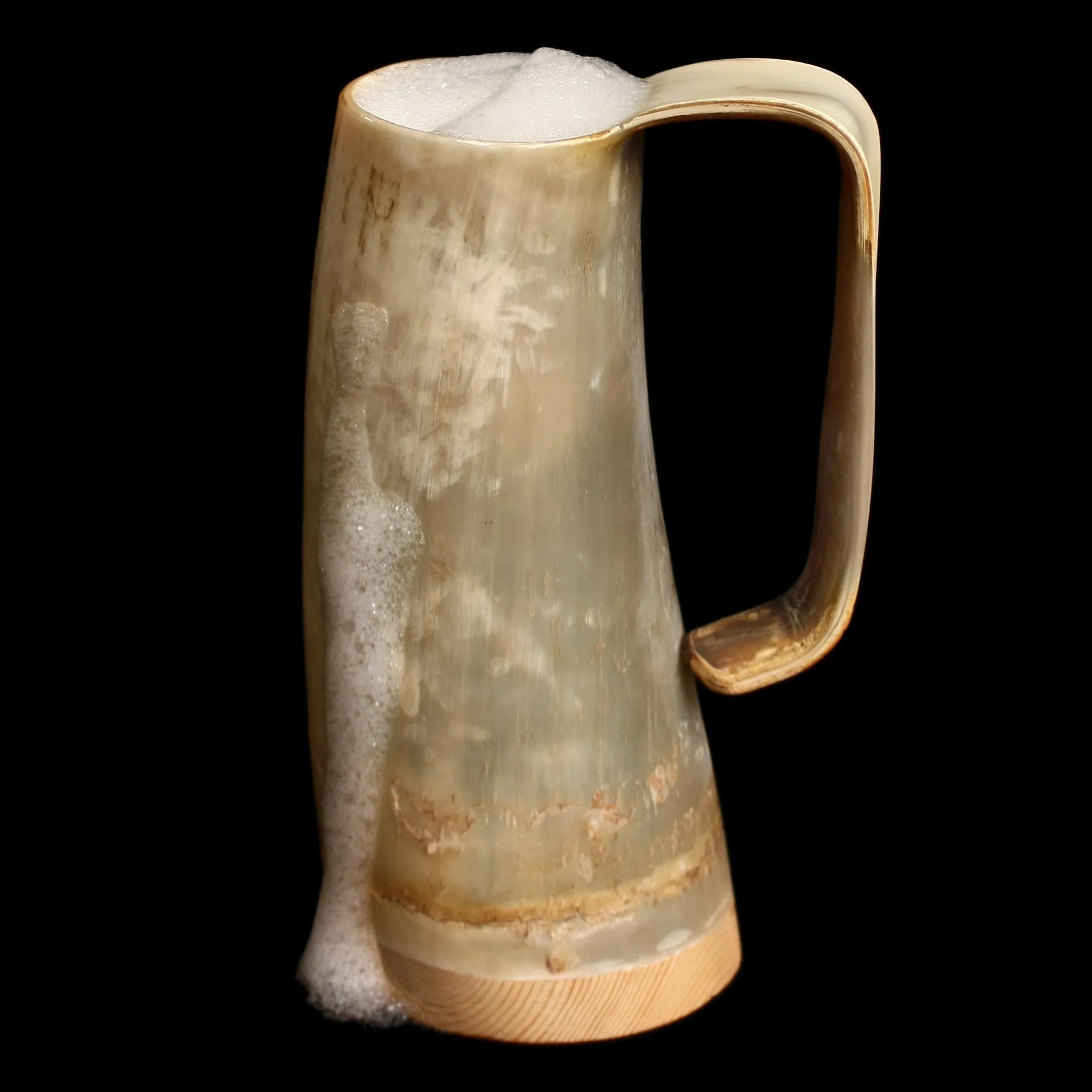 Large Horn Beer Mug