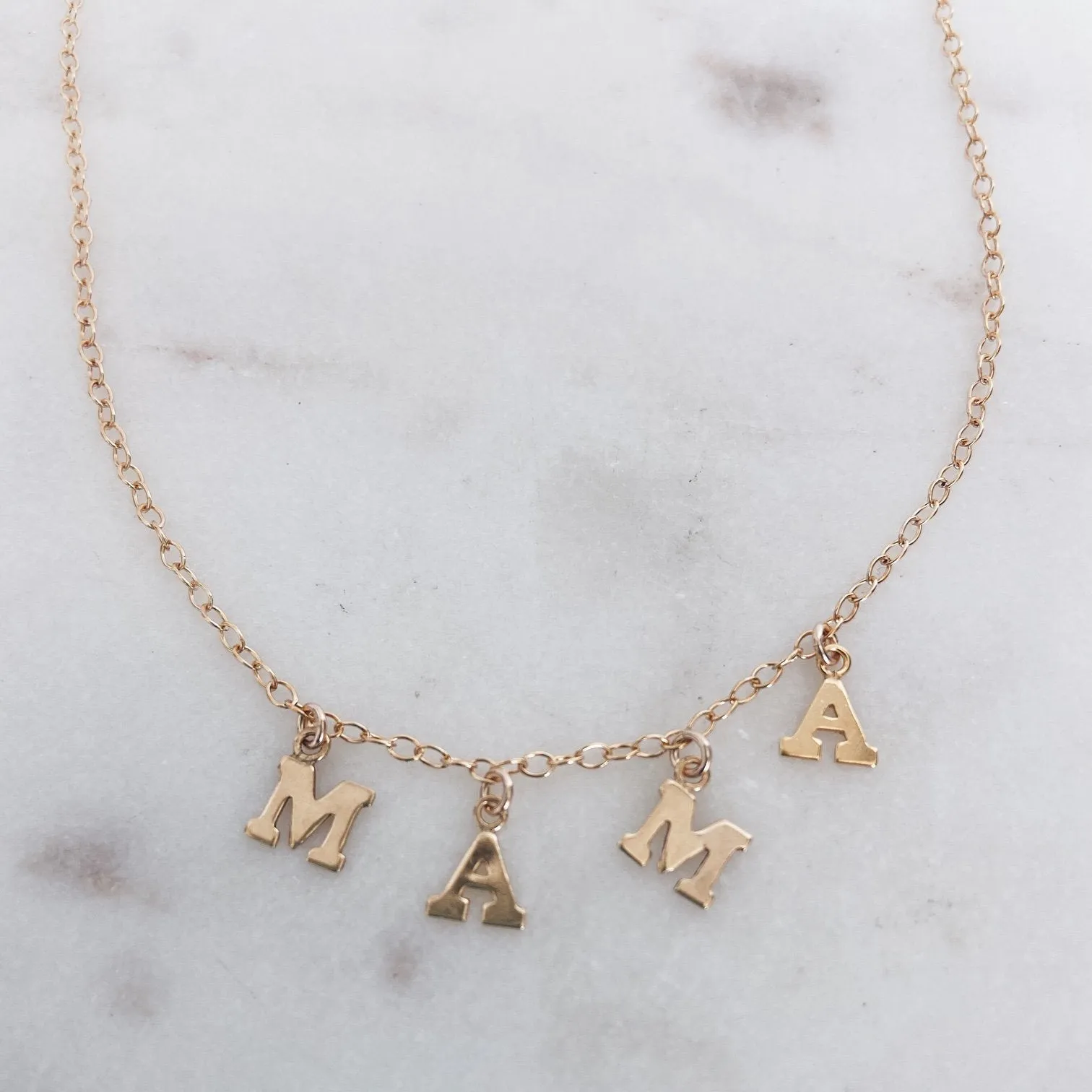 MAC & RY JEWELRY - KEEP IT REAL NAME NECKLACE